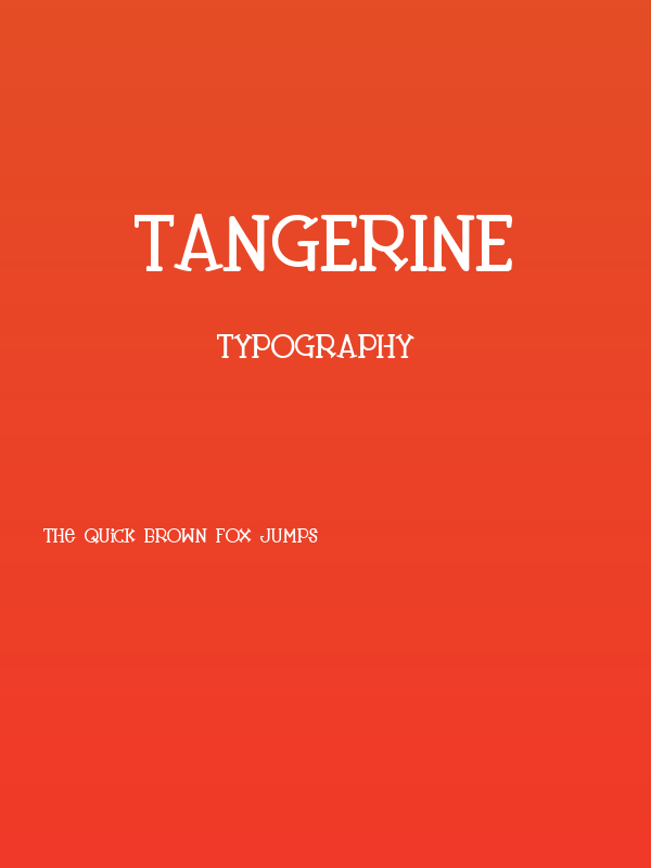 Tangerine Poster