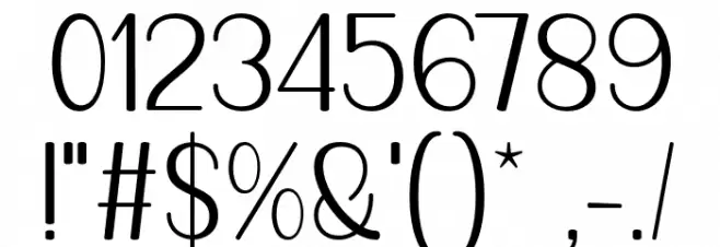 Tangiang Font OTHER CHARS