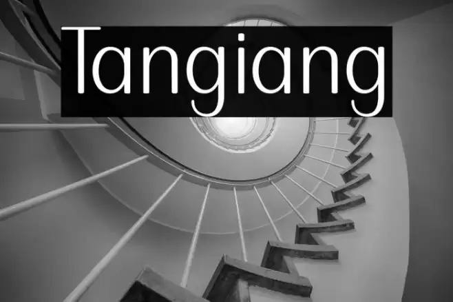 Tangiang Font examples
