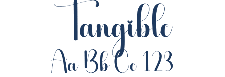 Tangible Font Preview