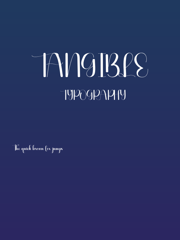 Tangible Poster