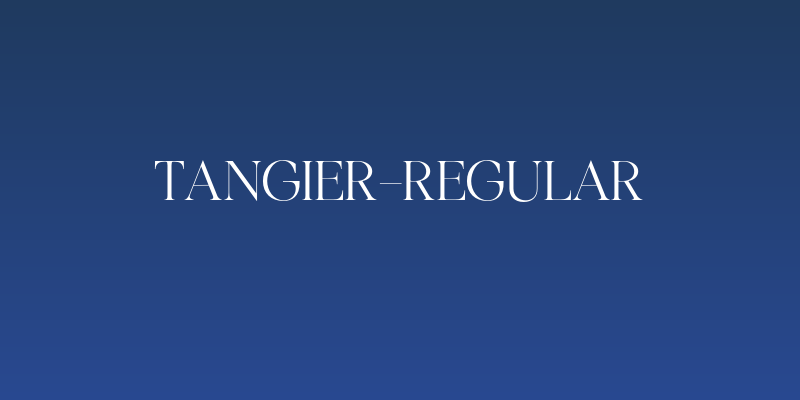 Tangier-Regular Social Header