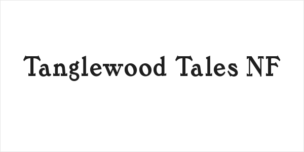 Tanglewood Tales NF Logo