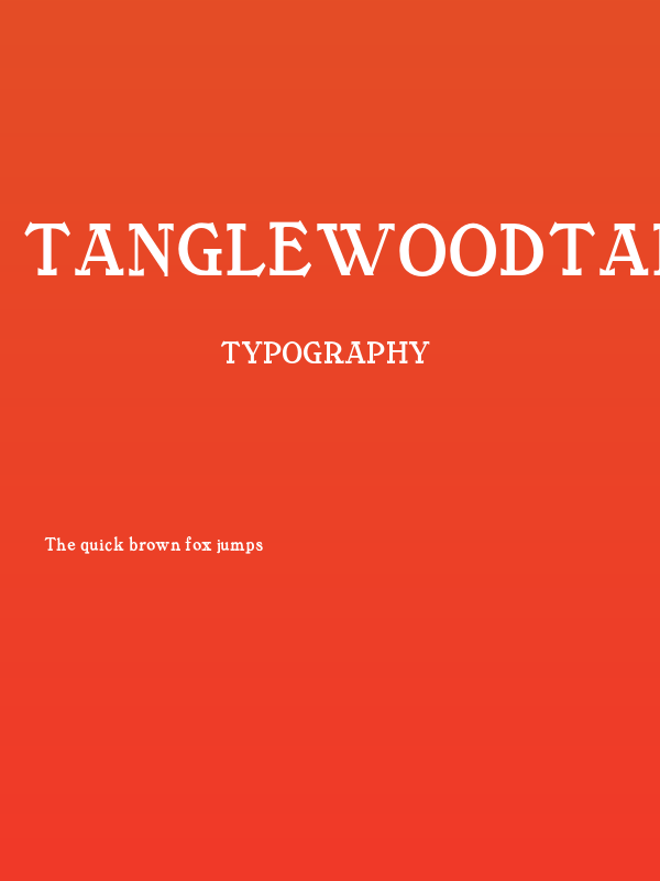 TanglewoodTalesNF Poster