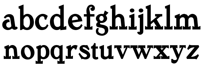TanglewoodTales Font LOWERCASE