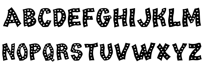 Tango Chips Font LOWERCASE