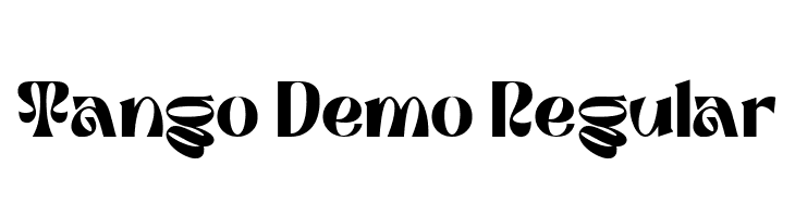 Tango Demo Regular  لخطوط تنزيل