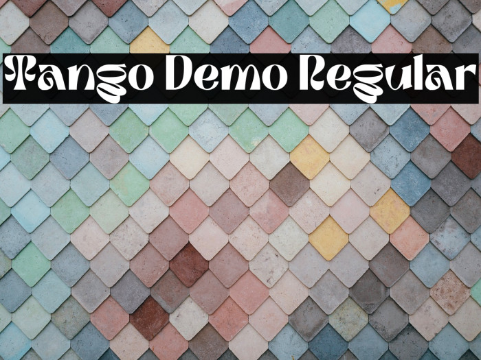 Tango Demo Regular Example 1