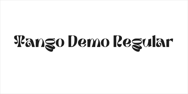 Tango Demo Regular Logo