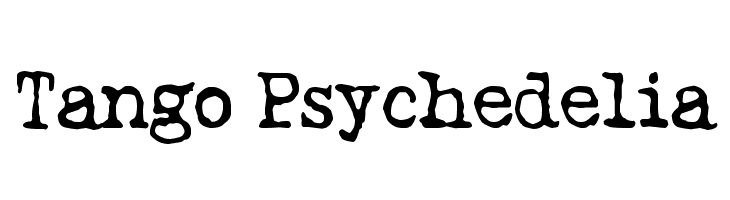 Tango Psychedelia  Frei Schriftart Herunterladen