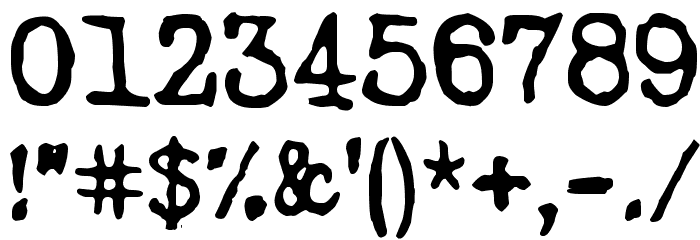 Tango Psychedelia Font OTHER CHARS