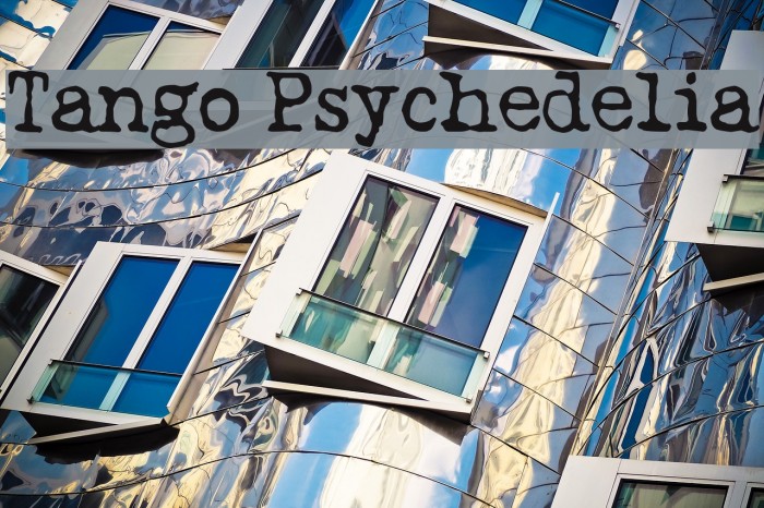 Tango Psychedelia Font examples