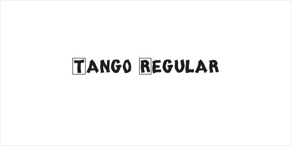 Tango Regular Logo