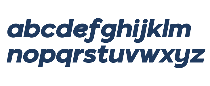 Tango Sans Bold Italic Lowercase