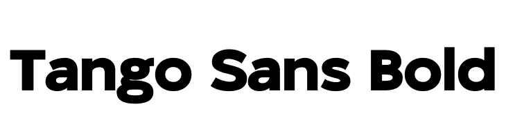 Tango Sans Bold  Free Fonts Download