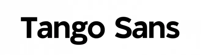 Tango Sans  Скачать бесплатные шрифты
