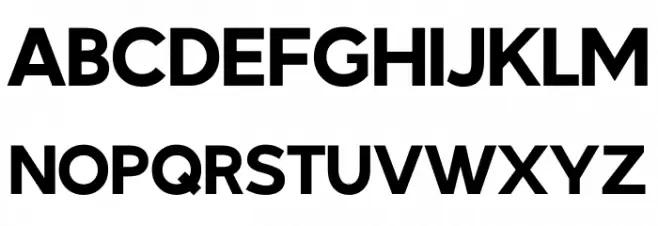 Tango Sans Schriftart Groß