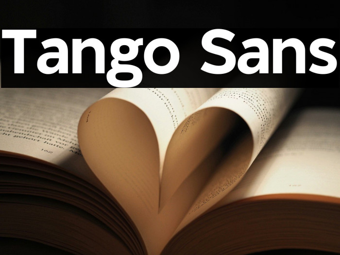 Tango Sans Example 1