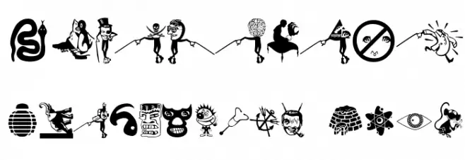 TangoHollywut Font OTHER CHARS