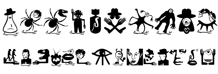 TangoSurrealism Font OTHER CHARS