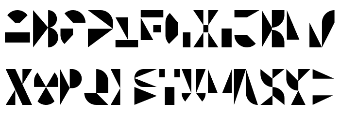Tangram Inferior Layer Font OTHER CHARS