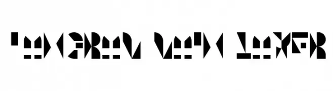 Tangram Main Layer  font caratteri gratis