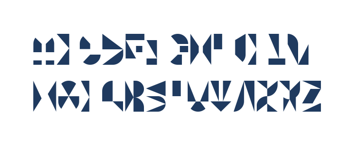 Tangram Main Layer Lowercase