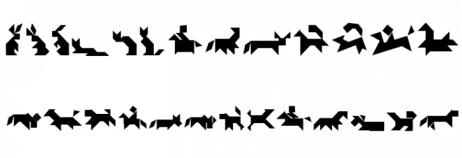 TangramAnimals Fonte MAIÚSCULAS