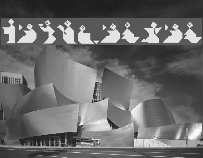 TangramBam Font examples