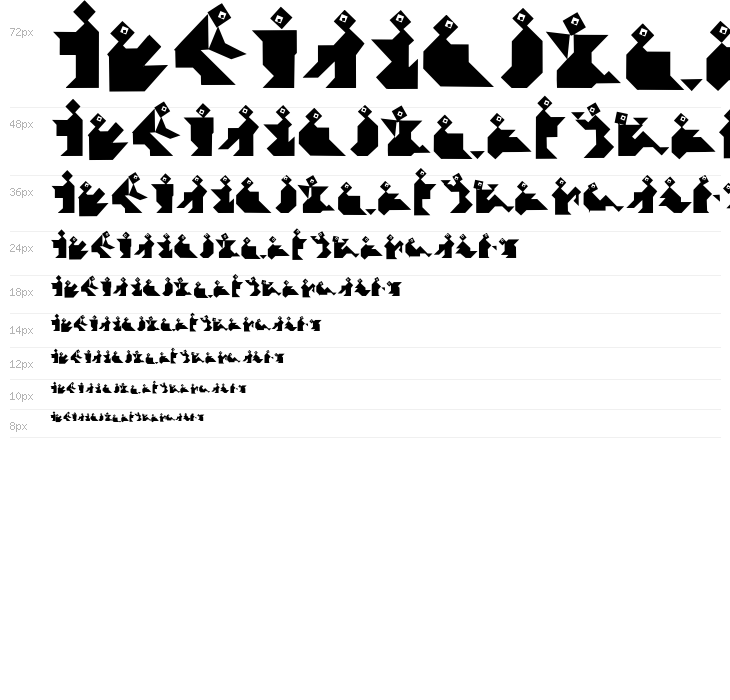 TangramBam Waterfall