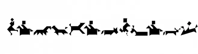 TangramBlack  Frei Schriftart Herunterladen