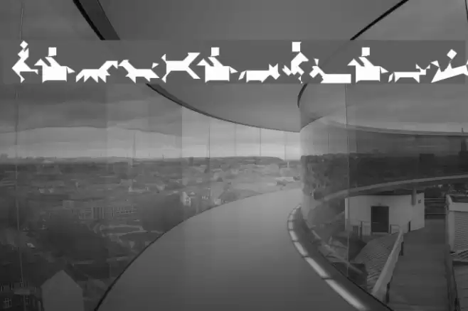 TangramBlack Font examples