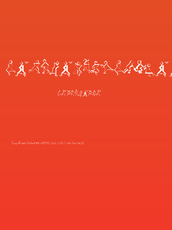 TangramWhiteBlack Poster