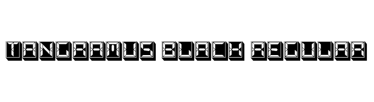 Tangramus Black Regular  font caratteri gratis
