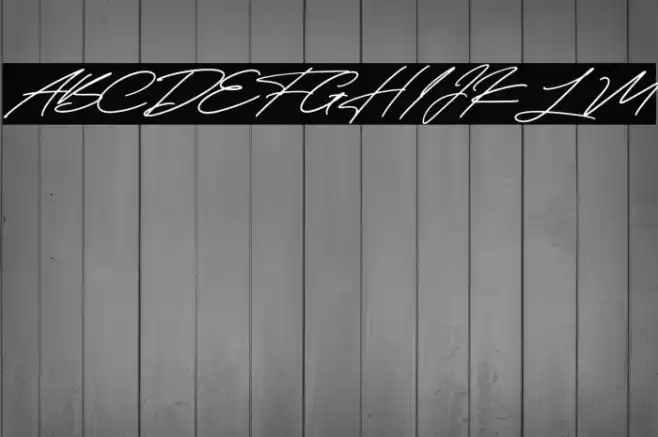 Taniya Relly Font examples