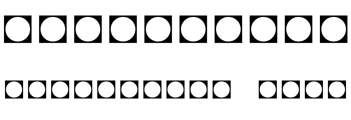 Tank Font OTHER CHARS