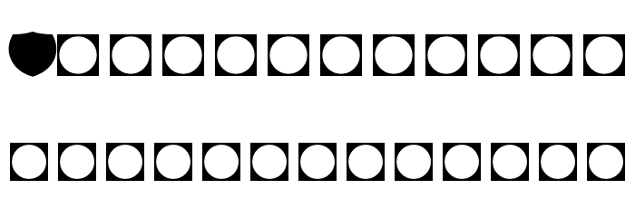 Tank Font LOWERCASE