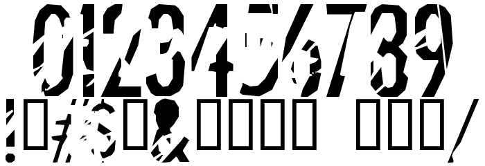 Tanline Font OTHER CHARS