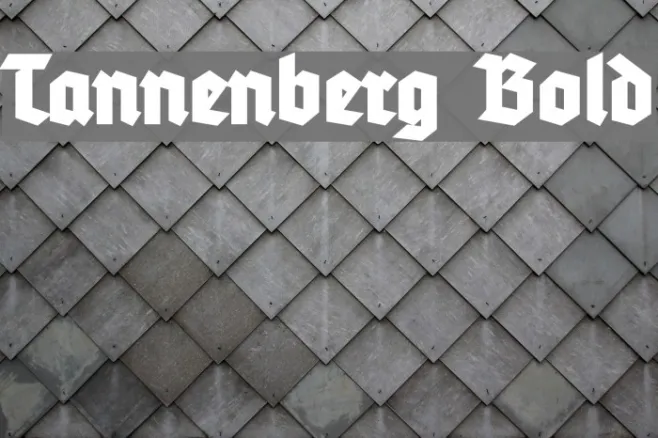 Tannenberg Bold Example 1