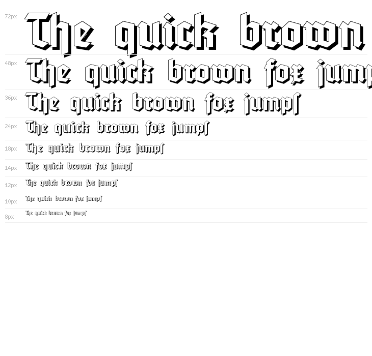 Tannenberg Shadow Waterfall