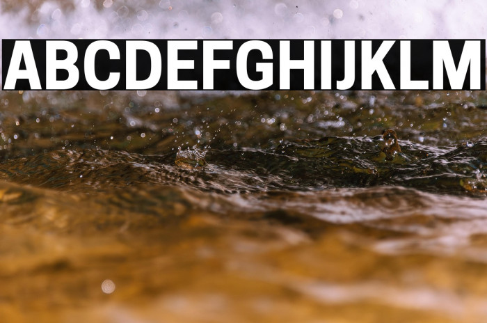 Tanohe Sans Bold Example 3