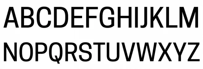 Tanohe Sans Medium Schriftart Groß