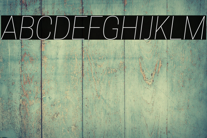 Tanohe Sans Thin Italic Example 1