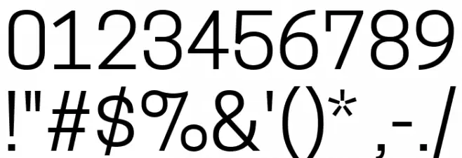 Tanohe Sans Font OTHER CHARS