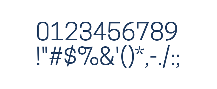 Tanohe Sans Other Characters