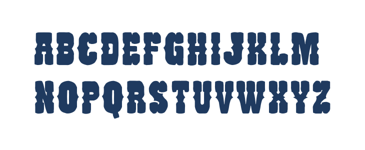 Tanomuze Cowboy Lowercase