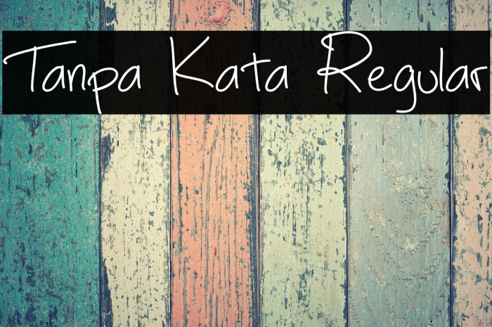 Tanpa Kata Regular Example 2