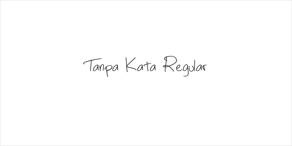 Tanpa Kata Regular Logo