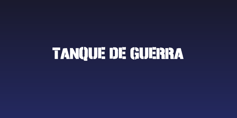 Tanque de Guerra Social Header