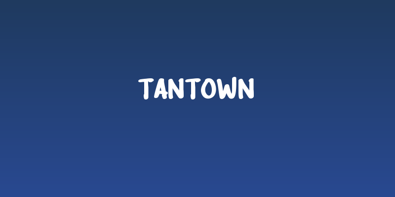 Tantown Social Header